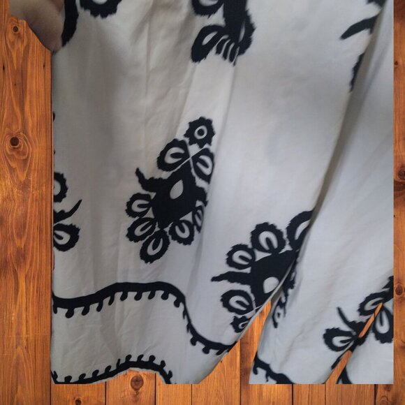 Shein Curve Women's 3XL Wide Leg Shoulder Ruffle Elastic Waist Boho Jumpsuit - Picture 4 of 5